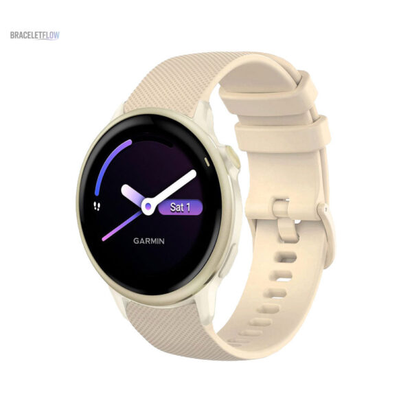 Bracelet en silicone 20mm, couleur rouge