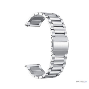 Bracelet 22mm à maillons, options en acier inoxydable disponibles