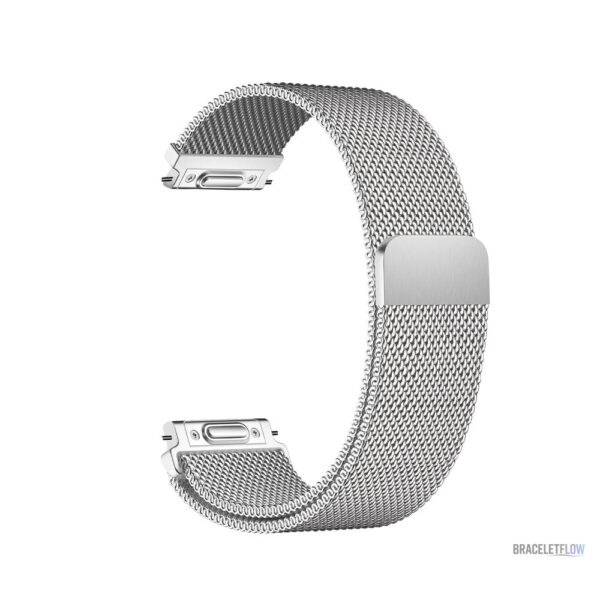 Bracelet acier inoxydable 22mm, design milanais, deux couleurs