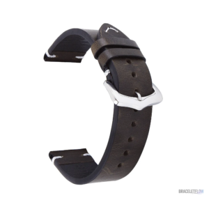 Bracelet Quick-Release 22mm en cuir véritable