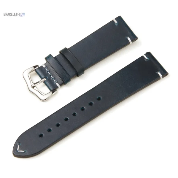 Cuir véritable, bracelet 22mm, idéal pour personnaliser votre montre
