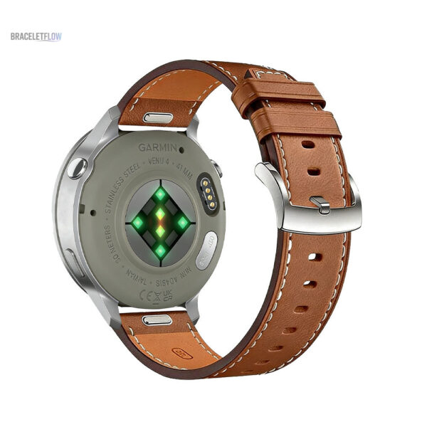 Bracelet Quick-Release 22mm en cuir véritable