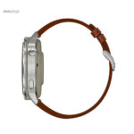 Bracelet Quick-Release cuir véritable, couleur noire