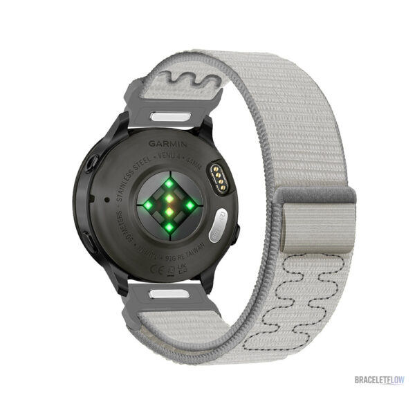 Bracelet Quick-Release en nylon tressé, 22mm de largeur
