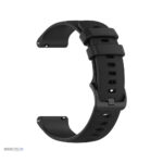 Bracelet silicone 22mm en bleu marine