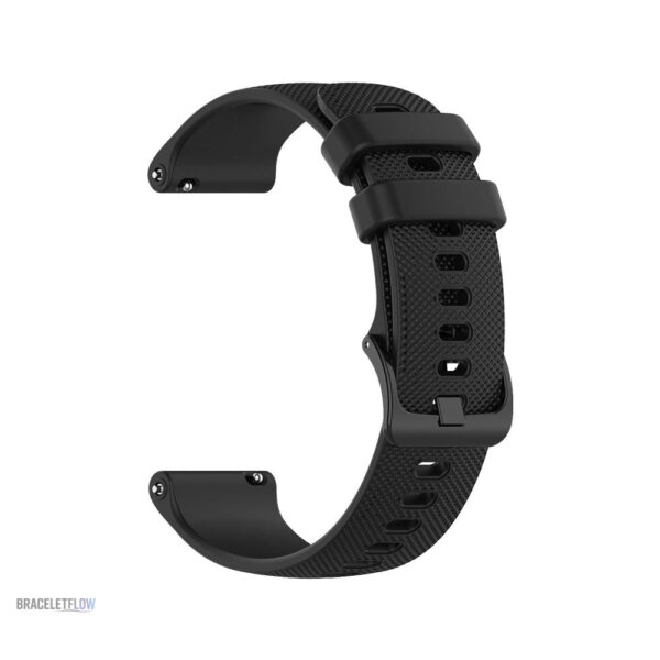 Bracelet silicone 22mm en bleu marine