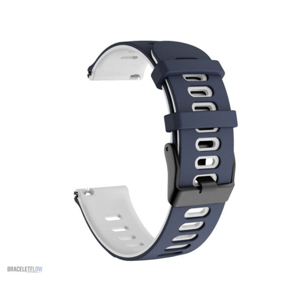 Bracelet 22mm Quick-Release en bleu, style dynamique
