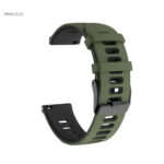 Bracelet Quick-Release 22mm en rouge, look sportif