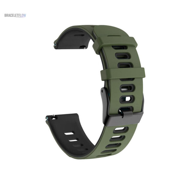 Bracelet Quick-Release 22mm en rouge, look sportif